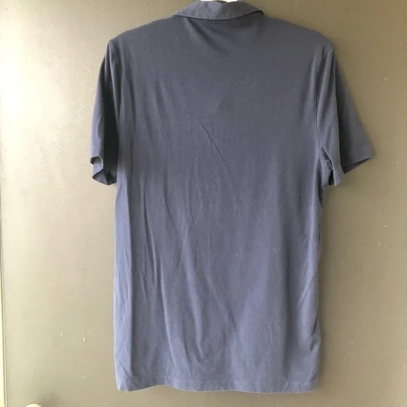 Micheal Kors Navy Blue Polo Men’s Small Short Sleeve Shirt Casual Office Work - Picture 5 of 6